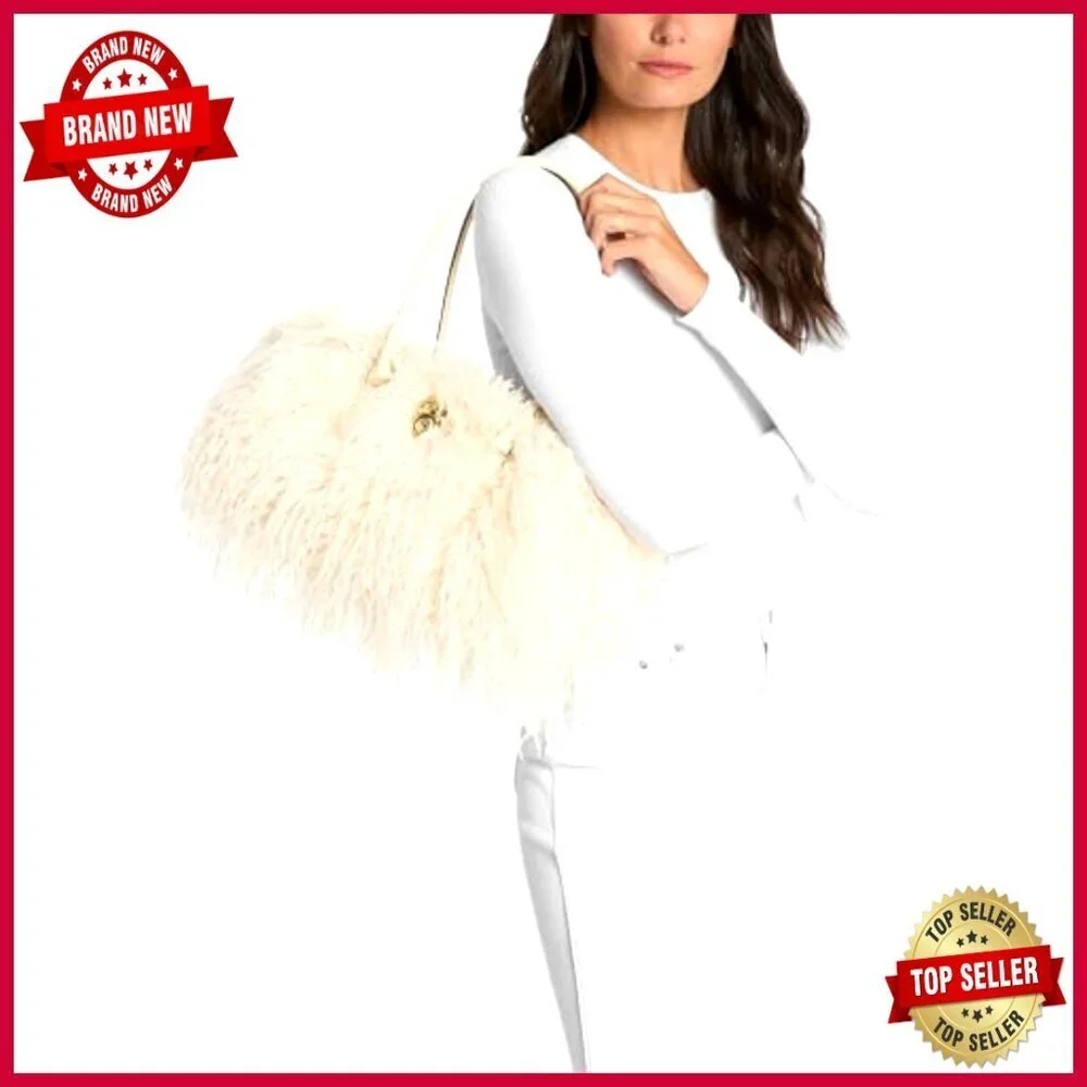 Small Shoulder Tote Satchel with Zipper Closure and Top Handle